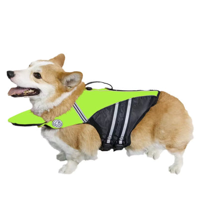 Elevate Your Pup's Safety with Our Premium Adjustable Dog Life Jacket Featuring Chin Support for Ultimate Buoyancy During Swimming Adventures