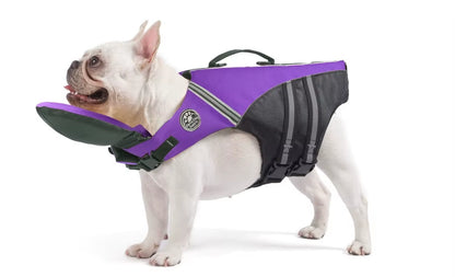 Elevate Your Pup's Safety with Our Premium Adjustable Dog Life Jacket Featuring Chin Support for Ultimate Buoyancy During Swimming Adventures