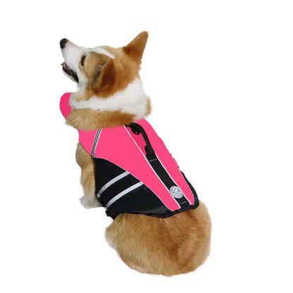 Elevate Your Pup's Safety with Our Premium Adjustable Dog Life Jacket Featuring Chin Support for Ultimate Buoyancy During Swimming Adventures