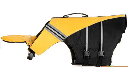 Elevate Your Pup's Safety with Our Premium Adjustable Dog Life Jacket Featuring Chin Support for Ultimate Buoyancy During Swimming Adventures
