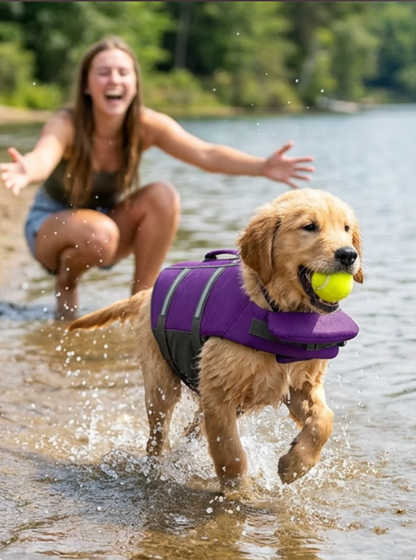 Dog Life Vest with Chin Support