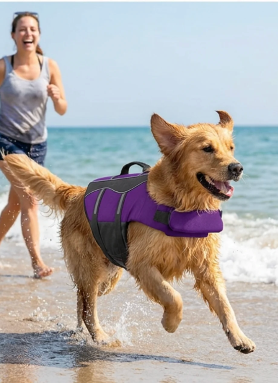Dog Life Vest with Chin Support