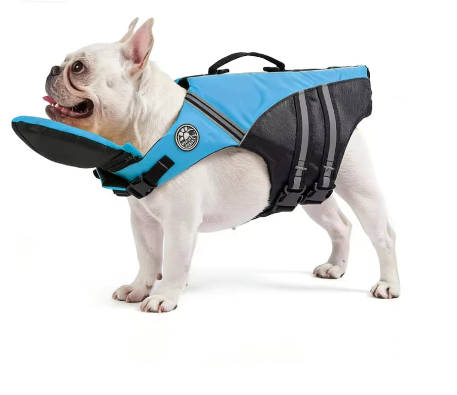 Elevate Your Pup's Safety with Our Premium Adjustable Dog Life Jacket Featuring Chin Support for Ultimate Buoyancy During Swimming Adventures