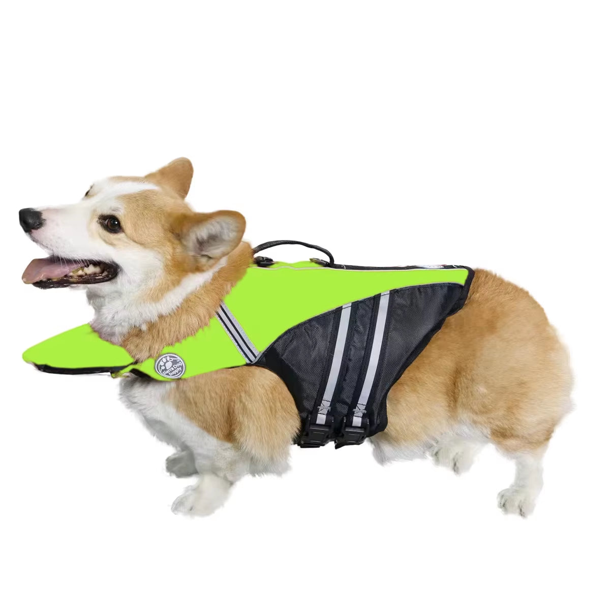 Elevate Your Pup's Safety with Our Premium Adjustable Dog Life Jacket Featuring Chin Support for Ultimate Buoyancy During Swimming Adventures