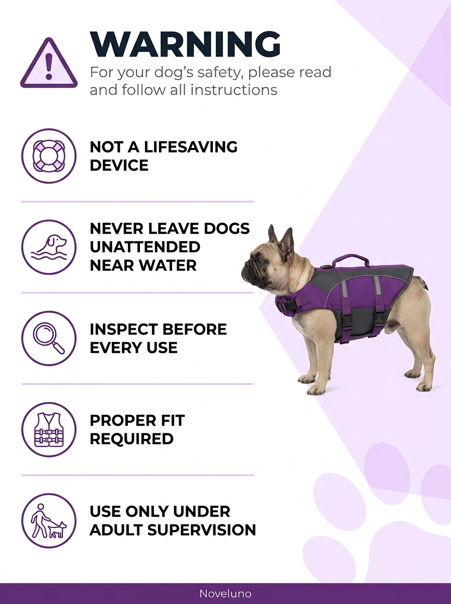 Dog Life Vest with Chin Support